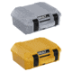 Pelican V100C Equipment Case, Ghost Gray, Yellow