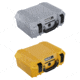 Pelican V200C Equipment Case, Ghost Gray, Yellow