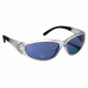 Peltor 3M Tekk Protection Shooting Glasses Blue Mirror Lens/Silver Frame