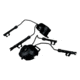 PELTOR Accessory Rail Connector, Left &amp; Right Side Attachments, 1 EA/Case, Black, ARC