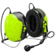 PELTOR CH-3 Headset w/Ptt Neckband, Black/Yellow, MT74H52B-111