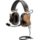 3M Peltor ComTac Electronic Headset, FB Single Comm NATO, Coyote Brown MT17H682FB47CY