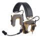 Peltor ComTac IV Hybrid Communication Headset, Single Comm, Flexi Boom Mic