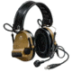 PELTOR ComTac VI NIB Headset, Single DL, Headband &amp; ARC, 915 MHz, Coyote Brown, MT20H682FB-47N CYS