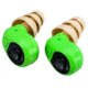 Peltor EEP100 Electronic Earplugs ABS Polymer 6 DB Earbuds Green