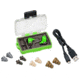 Peltor EEP100 Electronic Earplugs ABS Polymer 6 DB Earbuds Green