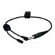 Peltor Extension Cables: Microphone Y-cable harness assembly FL6AB