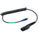 PELTOR Flex 2 Cable to Motorola Motrbo Dp4 And Ch-3 Headset -111, Black, FLX2-63-50