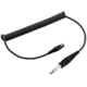 PELTOR FLX2 Cable, 1/4in Stereo, Black, FLX2-204