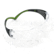 PELTOR Sport SecureFit 400 Eye Protection, 3Pack Clear,Amber,Grey Lenses, Anti Fog, Clear, SF400-P3PK-6