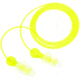 Peltor Tri-Flange Earplugs, Corded P3000