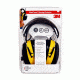 Peltor WorkTunes Hearing Protector With Digital Tuning Yellow/Black,Display 90541-12D