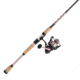 Penn Fishing Passion II Combo, 5.2/1, Right/Left, 2500, 7ft. Rod Length, Medium Light Power, Moderate Fast Action, 1 Piece Rod, Black/Rose Gold, PASII2500701ML
