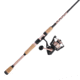 Penn Fishing Passion II Combo, 5.2/1, Right/Left, 3000, 7ft. Rod Length, Medium Light Power, Moderate Fast Action, 1 Piece Rod, Black/Rose Gold, PASII3000701ML