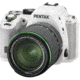 Pentax K-S2 DSLR Camera With 18-135mm Lens, White 12062