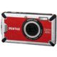 Pentax Optio W80 Digital Camera, Cardinal Red 17771