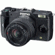 Pentax Q7 Compact Mirrorless Camera with 5-15mm and 15-45mm Lenses, Black 10737