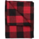 Peregrine Plaid Wool Blanket, Red, WBASBHPRB501Q80