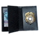 Dress Leather Book Style Case w/ Double ID - 3.25''x5.00''