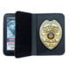 Perfect Fit Duty Leather Book Style Case w/ Double ID - 3.63in x5.50in, 1001-A