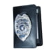Perfect Fit Duty Leather Book Style Case w/ Double ID &amp; Outside Mount - 3.00in x4.50in, 98-ABA