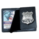 Duty Leather Flip Out Badge &amp; Double ID Case - 3.25''x4.75''
