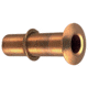 Perko 3/4&quot; Thru-Hull Fitting w/Pipe Thread Bronze Extra Long - Max Hull 5&quot; Thick 41820