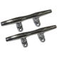 Perko 4&quot; Open Base Cleat - Chrome Plated Zinc - Pair 34460
