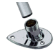 Perko All-Round Pole Light &amp; Base - 24, White, 1209DP2CHR