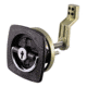 Perko Black Flush Lock - 2.5" x 2.5" w/Offset Cam Bar &amp; Flexible Polymer Strike 73257