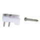 Perko Door Catches - White Nylon/Stainless - Pair, 0554DP