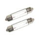 Perko Double Ended Festoon Bulbs, 24V, 10W, .40A , Pair, 0072DP1CLR