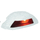 Perko LED Bi-Color Navigation Light, 12V, White Rounded, 0655002WHT