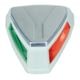 Perko LED Bi-Color Navigation Light, 12V, White/Stainless Steel, 0655001WHS