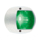 Perko LED Side Light w/ Housing, 12V, White Plastic Housing, Green, 0170WSDDP3