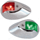 Perko LED Side Lights w/ Housing, 24V, Chrome Plated Housing, Red/Green, 0602DP2CHR