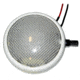 Perko Round Surface Mount LED Dome Light w/Adjustable Dimmer - White Powder Coat 34448