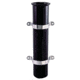 Perko Side Mount Fishing Rod Holder Polymer, Black, 1104DP0BLK