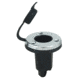 Perko Spare Round Plug-In Base Light, 3-Pin, Chrome/Black, 1045300DP