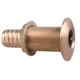 Perko Thru-Hull Fitting f/ Hose Bronze MADE IN THE USA 5/8&quot; 39180