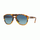 Persol PO0649 Prescription Sunglasses PO0649-1052S3-52 - Lens Diameter 52 mm, Frame Color Madreterra