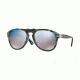 Persol PO0649 Prescription Sunglasses PO0649-1062O4-54 - Lens Diameter 54 mm, Frame Color Spotted Blue Dark Grey