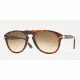 Persol PO0649 Single Vision Prescription Sunglasses PO0649-24-51-5420 - Lens Diameter: 54 mm, Frame Color: Havana