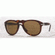 Persol PO0649 Single Vision Prescription Sunglasses PO0649-24-57-5220 - Lens Diameter 52 mm, Frame Color Havana
