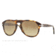 Persol PO0649 Prescription Sunglasses PO0649-938-81-52 - Lens Diameter 52 mm, Frame Color Green Gradient Brown