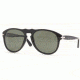 Persol PO0649 Single Vision Prescription Sunglasses PO0649-95-31-5220 - Lens Diameter: 52 mm, Frame Color: Black