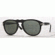 Persol PO0649 Single Vision Prescription Sunglasses PO0649-95-58-5420 - Lens Diameter: 54 mm, Frame Color: Black