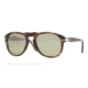 Persol PO0649 Prescription Sunglasses PO0649-972-83-54 - Lens Diameter 54 mm, Frame Color Beige Striped Brown