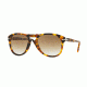 Persol PO0714 Progressive Prescription Sunglasses PO0714-105251-52 - Lens Diameter 52 mm, Frame Color Madreterra