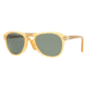 Persol PO0714 Progressive Prescription Sunglasses PO0714-204-31-52 - Lens Diameter 52 mm, Frame Color Transparent Yellow